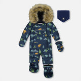 Habit de Neige Une Pièce Ours 6-30mois-Deux par Deux-Marine-6 m-2X3-H10PBB75-030-CLÉMENT