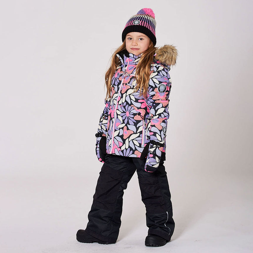 Habit de Neige Fleurs Retro 2-6ans-Deux par Deux-2X3-H10PG85-999B-CLÉMENT
