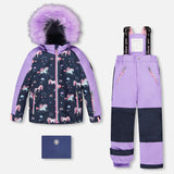 Habit de Neige Licornes 2-6ans-Deux par Deux-Mauve-2-2X3-H10PG95-530B-CLÉMENT
