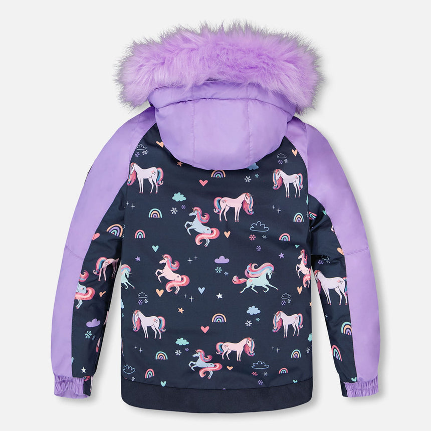 Habit de Neige Licornes 2-6ans-Deux par Deux-2X3-H10PG95-530B-CLÉMENT