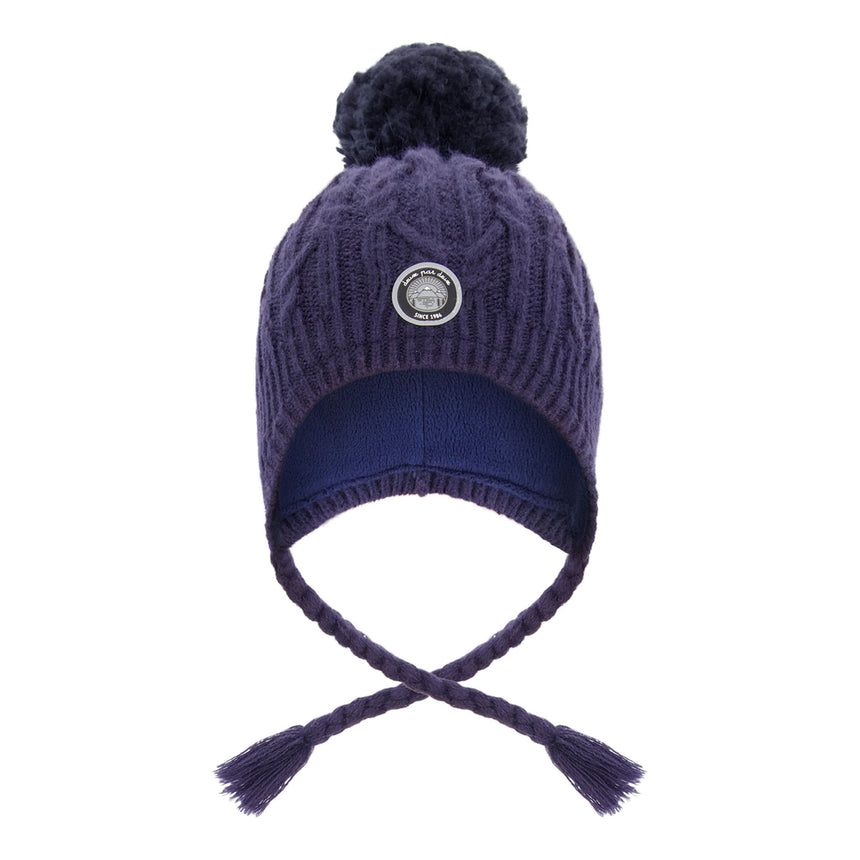 Tuque Tricot Marine 2-12ans-Deux par Deux-Marine-2-4-2X3-H10XT1-479-CLÉMENT