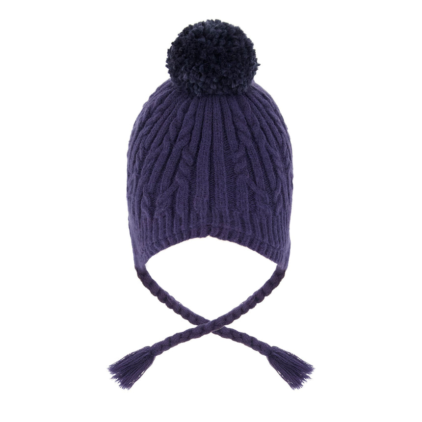 Tuque Tricot Marine 2-12ans-Deux par Deux-2X3-H10XT1-479-CLÉMENT