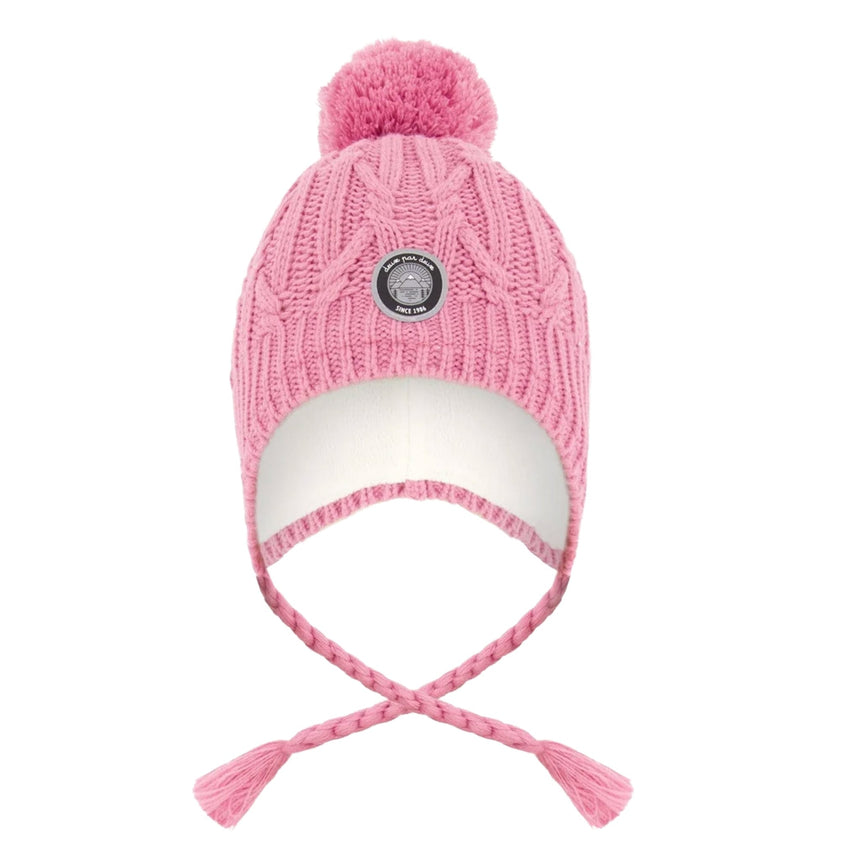 Tuque Tricot Mauve Rose 2-12ans-Deux par Deux-Mauve-2-4-2X3-H10XT1-519-CLÉMENT