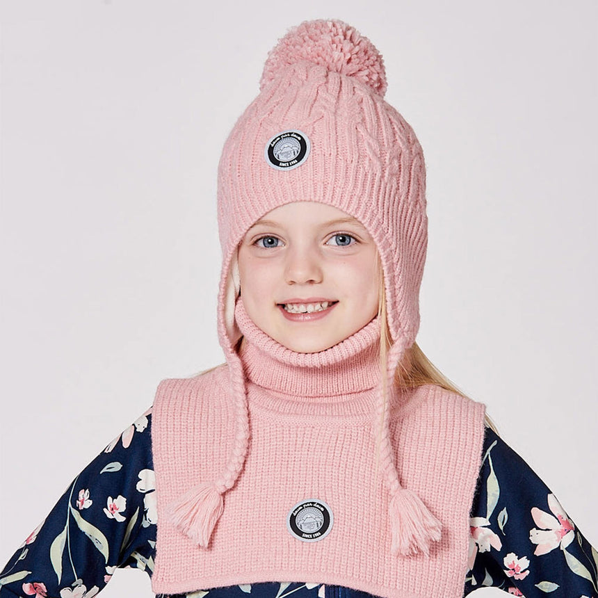 Tuque Tricot Rose 2-12ans-Deux par Deux-2X3-H10XT1-637-CLÉMENT