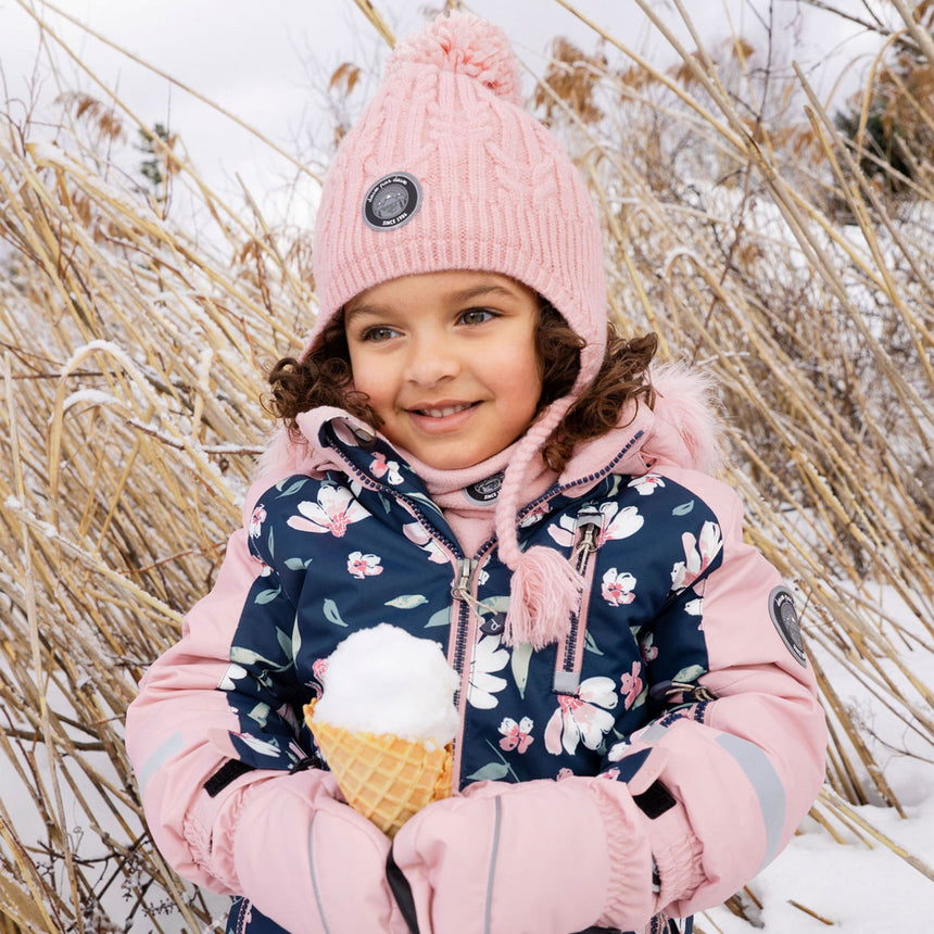 Tuque Tricot Rose 2-12ans-Deux par Deux-2X3-H10XT1-637-CLÉMENT