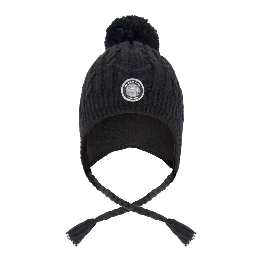 Tuque Tricot Noir 2-12ans-Deux par Deux-Noir-2-4-2X3-H10XT1-999-CLÉMENT