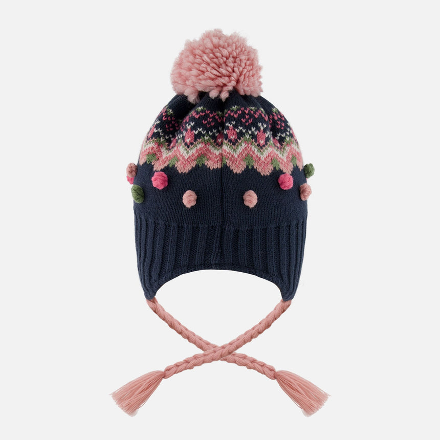 Tuque Tricot Navy Jacquard 2-14ans-Deux par Deux-2X3-H10Z10-CLÉMENT