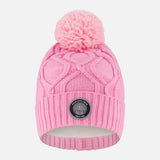 Tuque Tricot Rose 2-14ans-Deux par Deux-Rose-2-4-2X3-H10Z14-624B-CLÉMENT