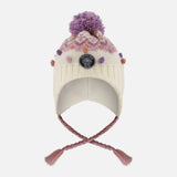 Tuque Tricot Peruvienne 6-24mois-Deux par Deux-Ivoire-6-12 m-2X3-H10Z17-CLÉMENT