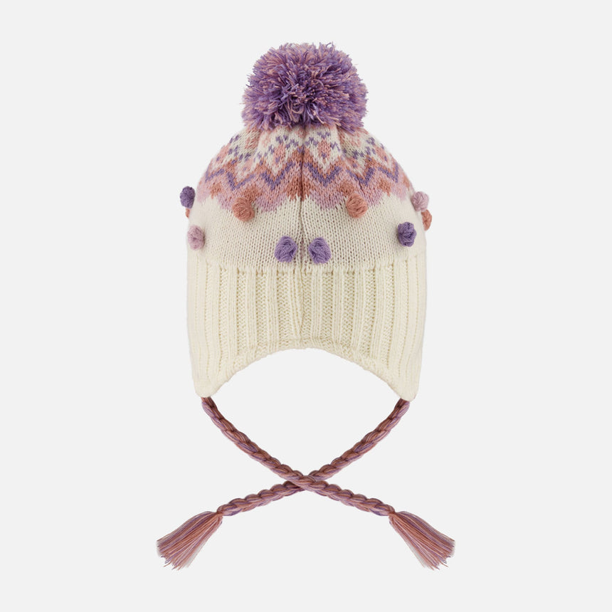 Tuque Tricot Peruvienne 6-24mois-Deux par Deux-2X3-H10Z17-CLÉMENT