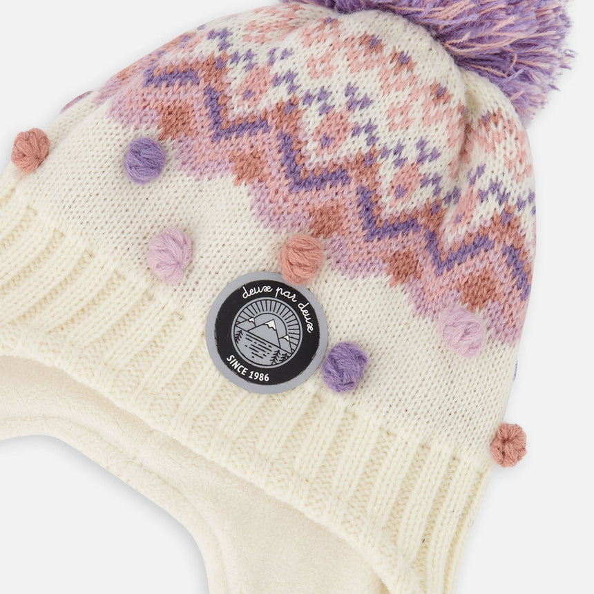 Tuque Tricot Peruvienne 6-24mois-Deux par Deux-2X3-H10Z17-CLÉMENT
