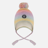 Tuque Tricot Arc-en-ciel 2-14ans-Deux par Deux-Rose-2-4-2X3-H10Z22-CLÉMENT