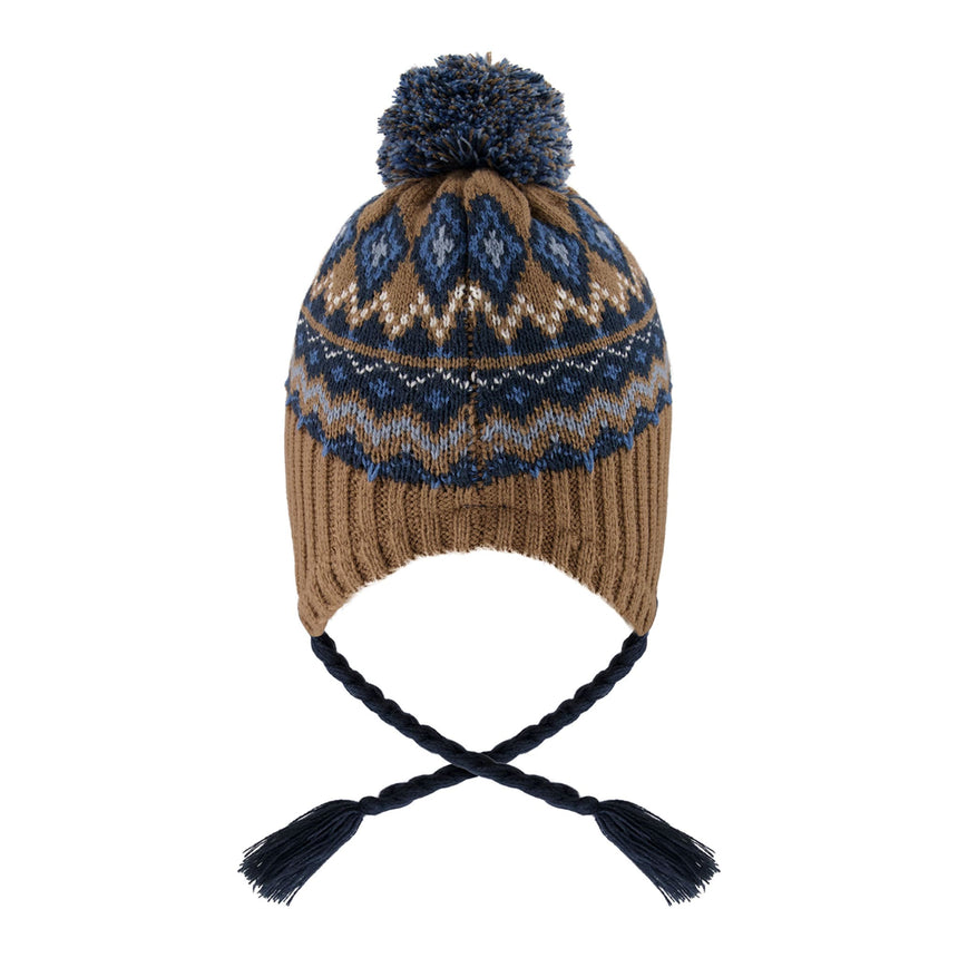 Tuque Tricot Peruvienne 2-14ans-Deux par Deux-2X3-H10Z40-000B-CLÉMENT