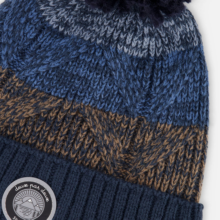 Tuque Tricot Rayée 2-14ans-Deux par Deux-2X3-H10Z41-000-CLÉMENT