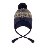 Tuque Tricot Peruvienne 2-14ans-Deux par Deux-Marine-2-4-2X3-H10Z46-000B-CLÉMENT