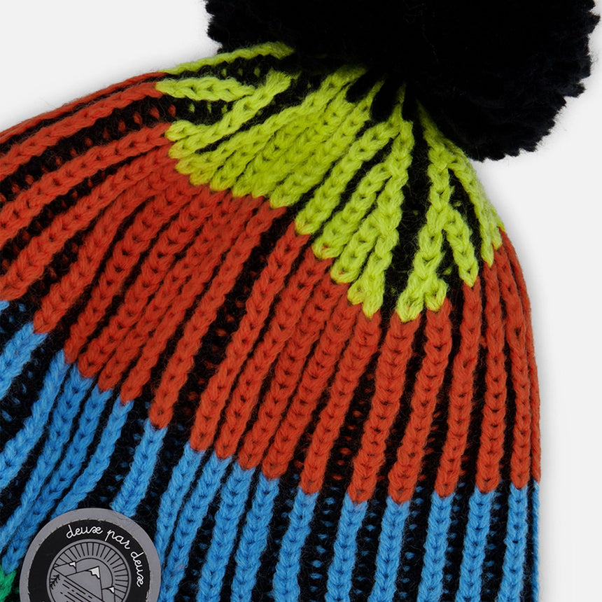 Tuque Tricot Colorblock 2-14ans-Deux par Deux-2X3-H10Z53-CLÉMENT