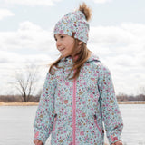 Tuque Petites Fleurs 2-12ans-Deux par Deux-2X3-H30W20-005-CLÉMENT