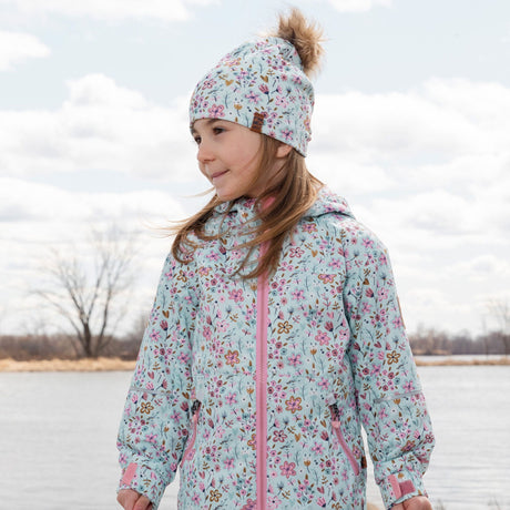 Tuque Petites Fleurs 2-12ans-Deux par Deux-2X3-H30W20-005-CLÉMENT