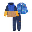 Ensemble Extérieur 3-en-1 Colorblock 2-6ans-Deux par Deux-Bleu Royal-2-2X3-H30W56-469-CLÉMENT
