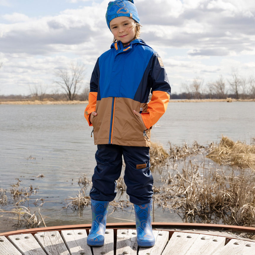 Ensemble Extérieur 3-en-1 Colorblock 2-6ans-Deux par Deux-2X3-H30W56-469-CLÉMENT