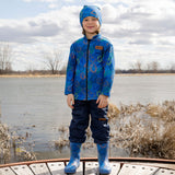Ensemble Extérieur 3-en-1 Colorblock 2-6ans-Deux par Deux-2X3-H30W56-469-CLÉMENT