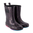 Botte de Pluie Noire Brillante Pointures 4-3-Deux par Deux-Noir-4 B-2X3-H30WB10-169-CLÉMENT