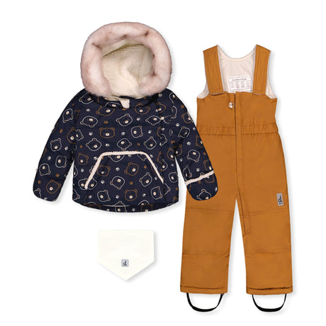 Habit de Neige Ours 18-30mois-Deux par Deux-Marine-18 m-2X3-J10A501-008-CLÉMENT