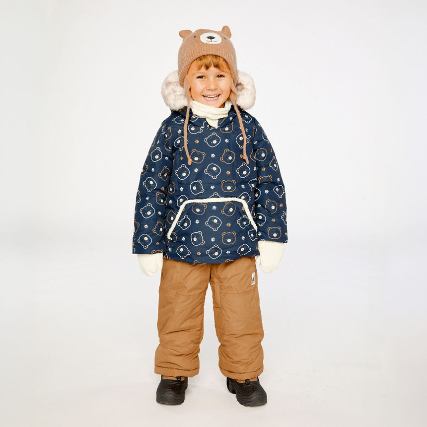 Habit de Neige Ours 18-30mois-Deux par Deux-2X3-J10A501-008-CLÉMENT
