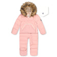 Habit de Neige Une Pièce Rose 6-30mois-Deux par Deux-Rose-6 m-2X3-J10B701-622-CLÉMENT