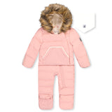 Habit de Neige Une Pièce Rose 6-30mois-Deux par Deux-Rose-6 m-2X3-J10B701-622-CLÉMENT