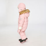 Habit de Neige Une Pièce Rose 6-30mois-Deux par Deux-2X3-J10B701-622-CLÉMENT