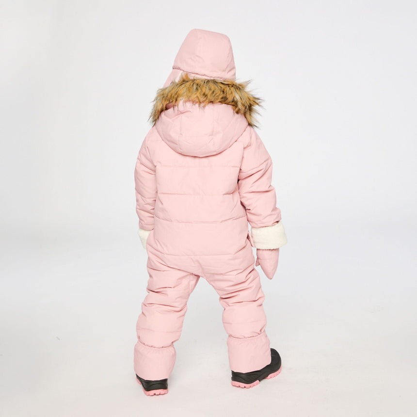 Habit de Neige Une Pièce Rose 6-30mois-Deux par Deux-2X3-J10B701-622-CLÉMENT