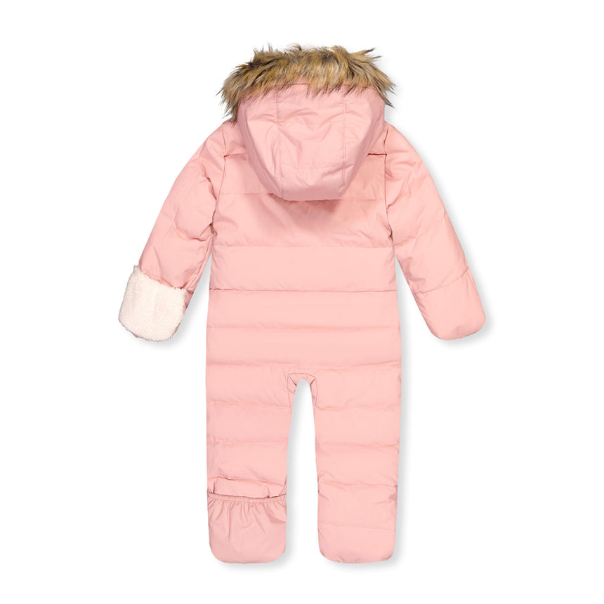 Habit de Neige Une Pièce Rose 6-30mois-Deux par Deux-2X3-J10B701-622-CLÉMENT