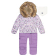 Habit de Neige Petites Fleurs 6-30mois-Deux par Deux-Lilas-6 m-2X3-J10B7011J007-CLÉMENT