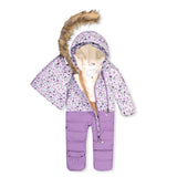 Habit de Neige Petites Fleurs 6-30mois-Deux par Deux-2X3-J10B7011J007-CLÉMENT