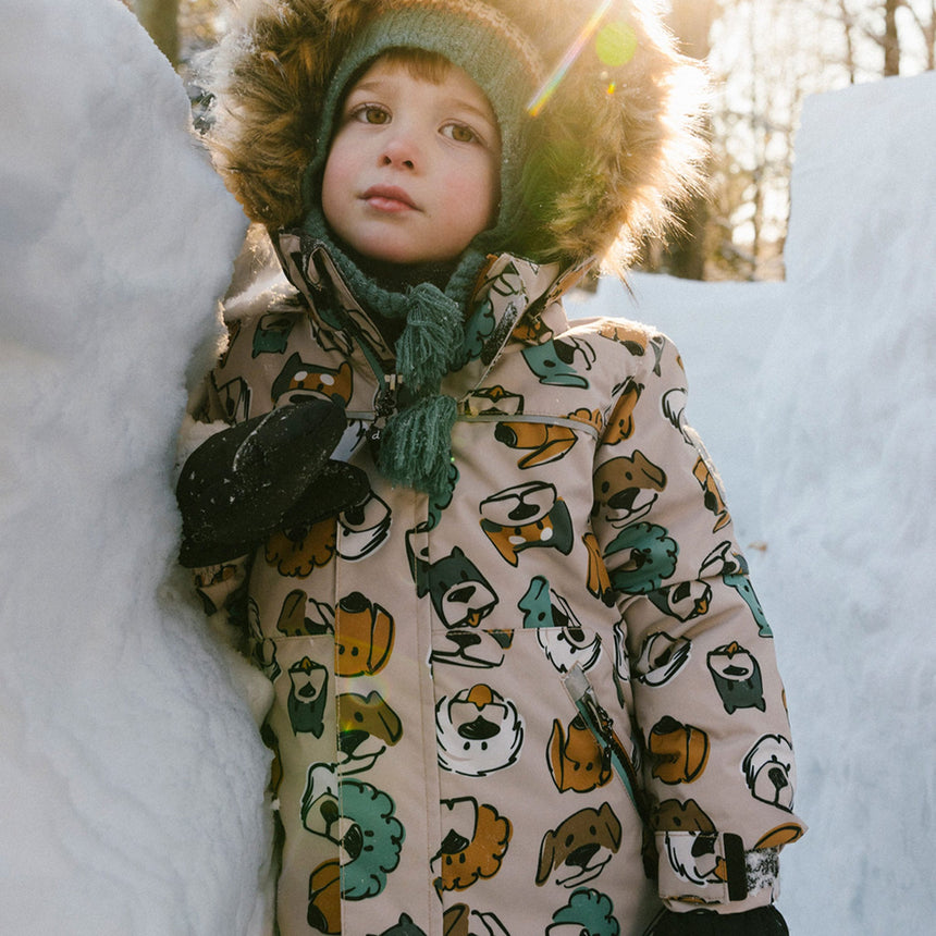 Habit de Neige Chiens 2-8ans-Deux par Deux-2X3-J10DB40-050-CLÉMENT