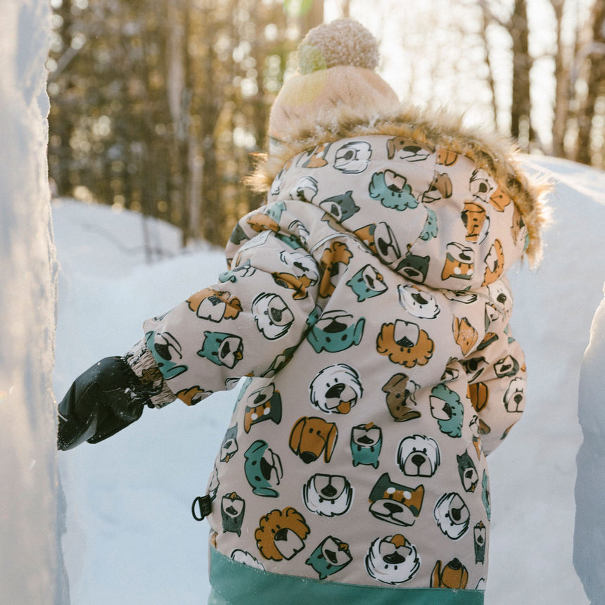 Habit de Neige Chiens 2-8ans-Deux par Deux-2X3-J10DB40-050-CLÉMENT