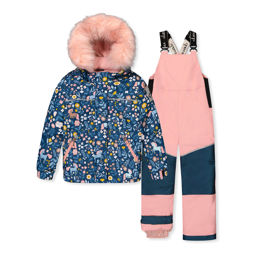 Habit de Neige Licornes 2-8ans-Deux par Deux-Rose-2-2X3-J10DG801J016-CLÉMENT