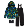Habit de Neige Carreaux 2-6ans-Deux par Deux-Noir-2-2X3-J10PB42-054B-CLÉMENT