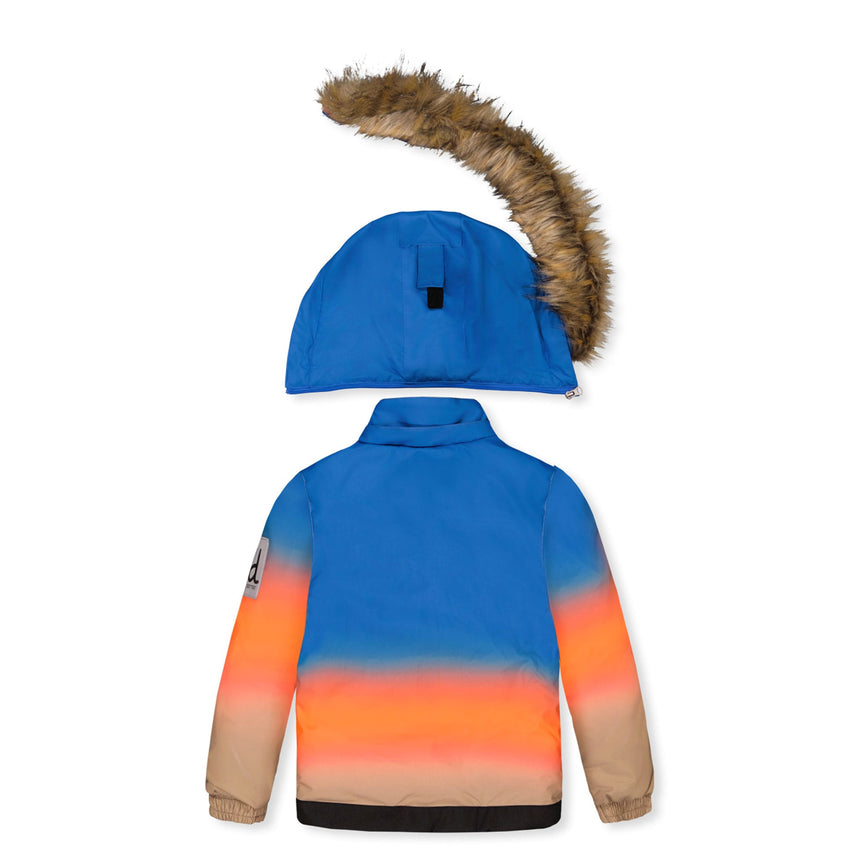 Habit de Neige Dégradé Orange 7-12ans-Deux par Deux-2X3-J10PB43-058C-CLÉMENT