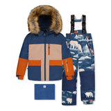 Habit de Neige Ours 2-6ans-Deux par Deux-Marine-2-2X3-J10PB464002B-CLÉMENT