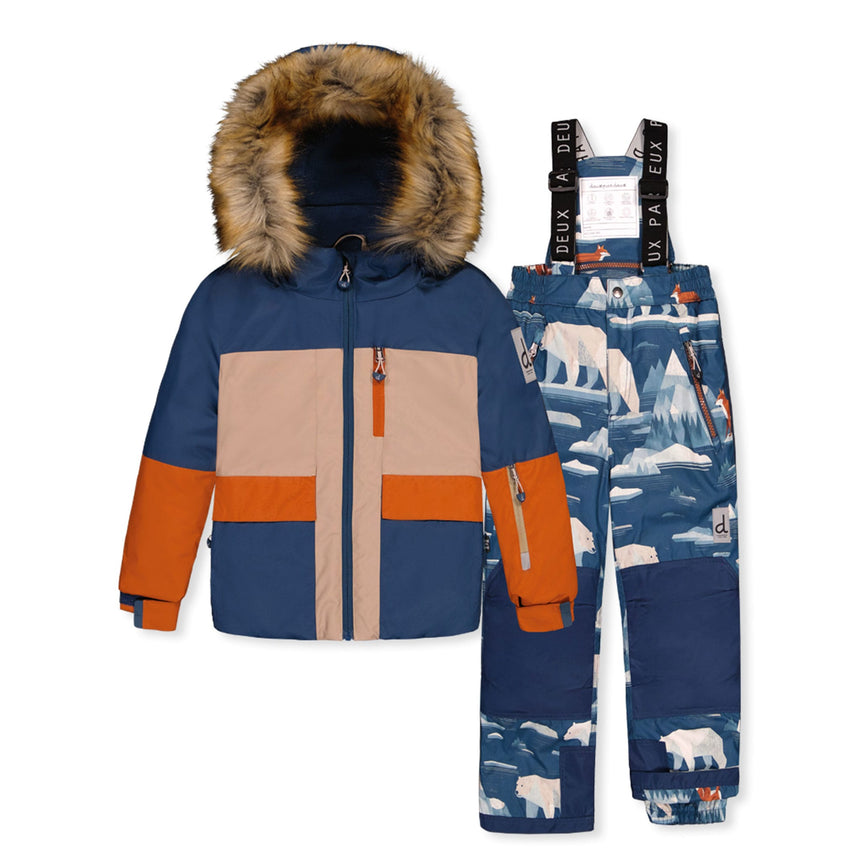 Habit de Neige Ours 2-6ans-Deux par Deux-2X3-J10PB464002B-CLÉMENT