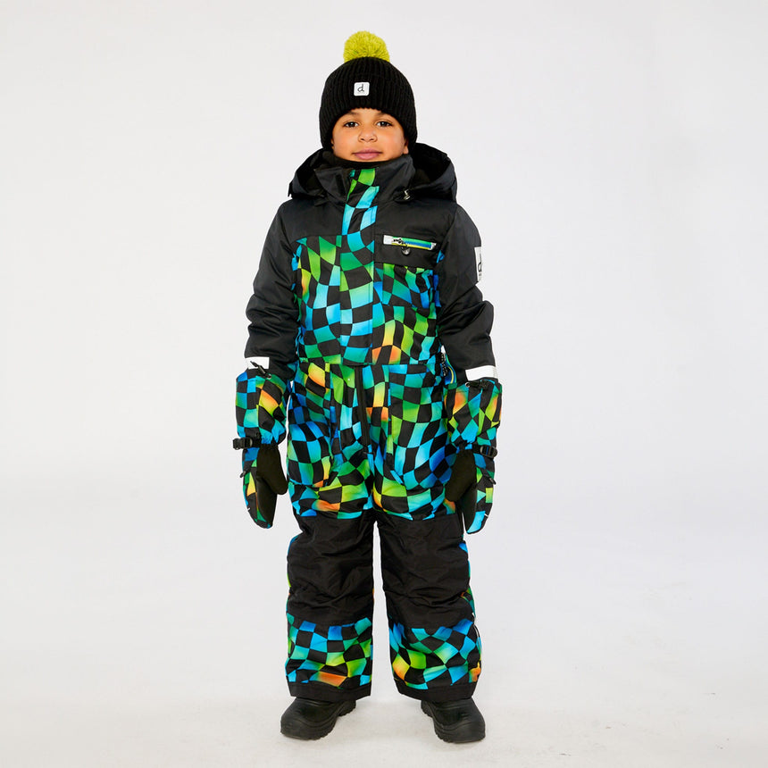 Habit de Neige Une Pièce Carreaux 2-6ans-Deux par Deux-2X3-J10PB73-054-CLÉMENT