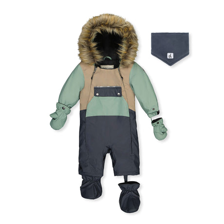 Habit de Neige Colorblock 6-30mois-Deux par Deux-Noir-6 m-2X3-J10PBB75-493-CLÉMENT