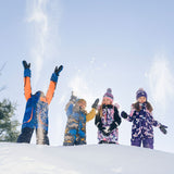 Habit de Neige Une Pièce Fleurs 2-6ans-Deux par Deux-2X3-J10PG71-021B-CLÉMENT