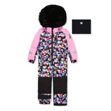 Habit de Neige Une Pièce Coeurs 2-6ans-Deux par Deux-Mauve-2-2X3-J10PG71-028B-CLÉMENT