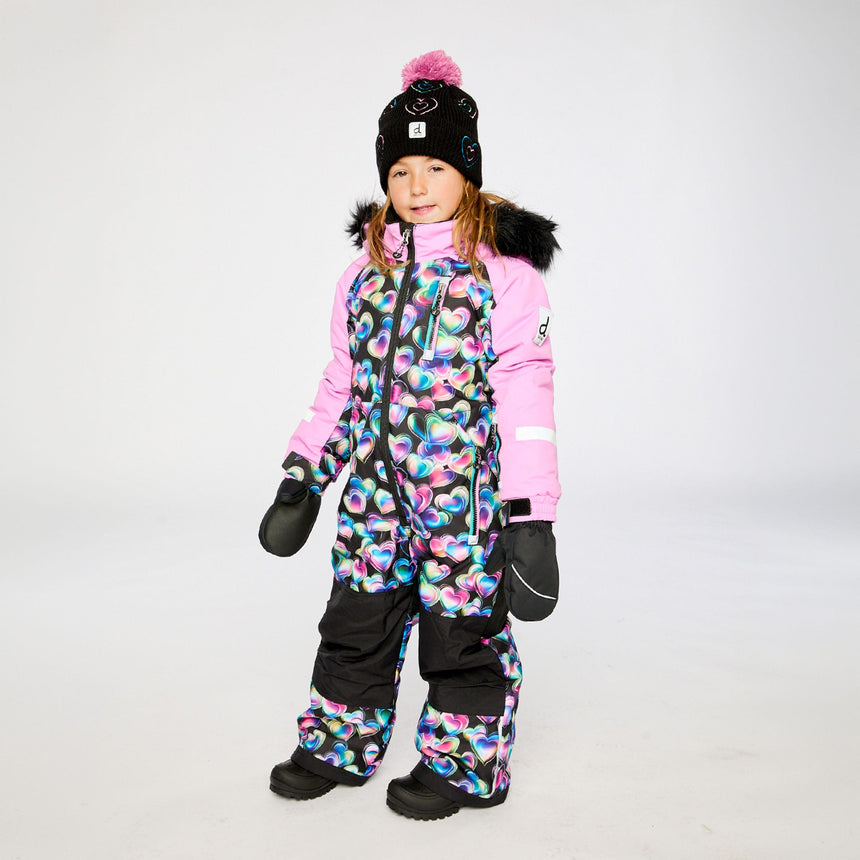 Habit de Neige Une Pièce Coeurs 2-6ans-Deux par Deux-2X3-J10PG71-028B-CLÉMENT