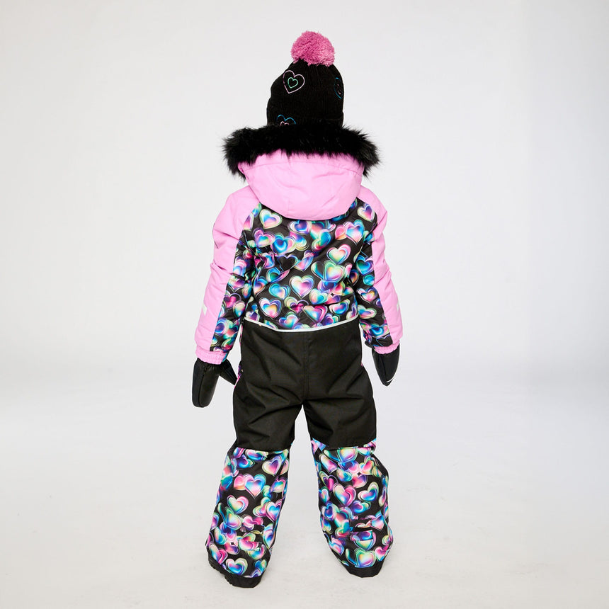 Habit de Neige Une Pièce Coeurs 2-6ans-Deux par Deux-2X3-J10PG71-028B-CLÉMENT