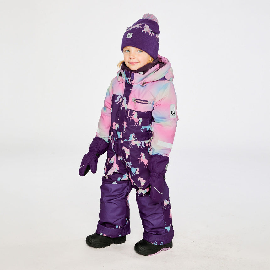 Habit de Neige Une Pièce Licornes 2-6ans-Deux par Deux-2X3-J10PG72-035B-CLÉMENT