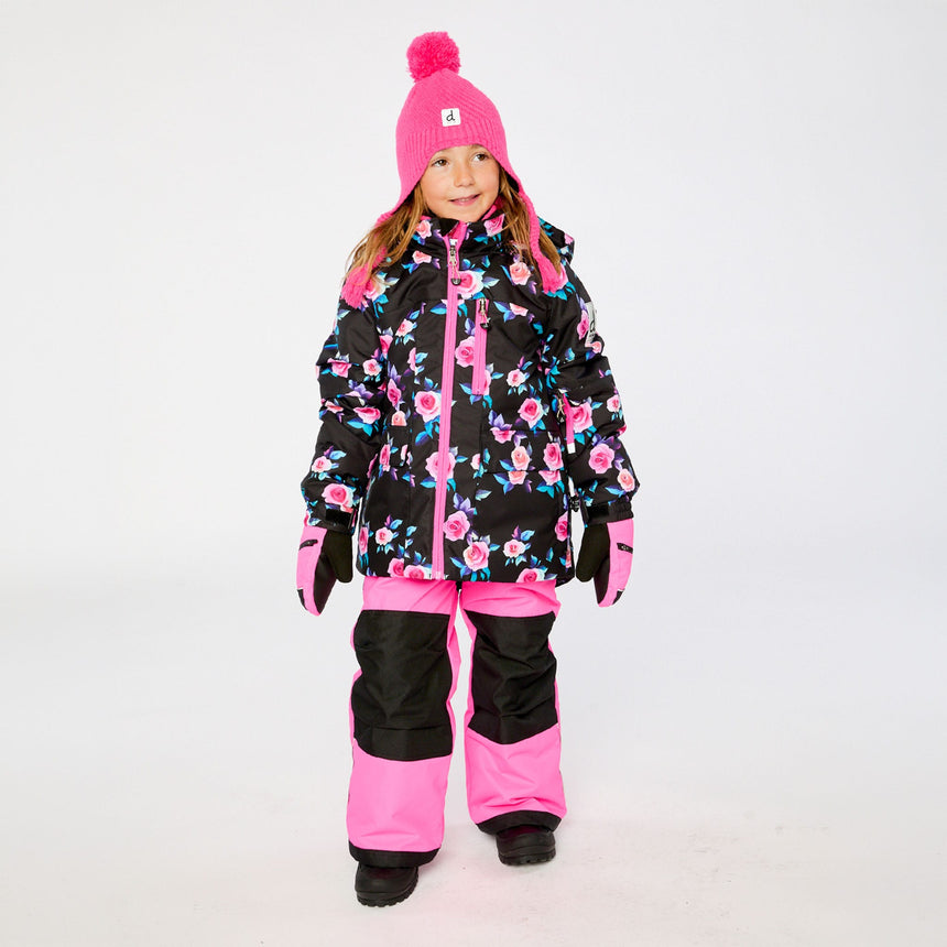 Habit de Neige Fleurs 7-12ans-Deux par Deux-2X3-J10PG85-699C-CLÉMENT
